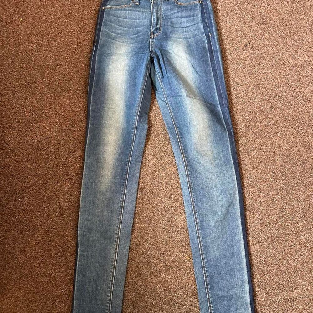 Aphrodite Women's Blue and Navy Jeans